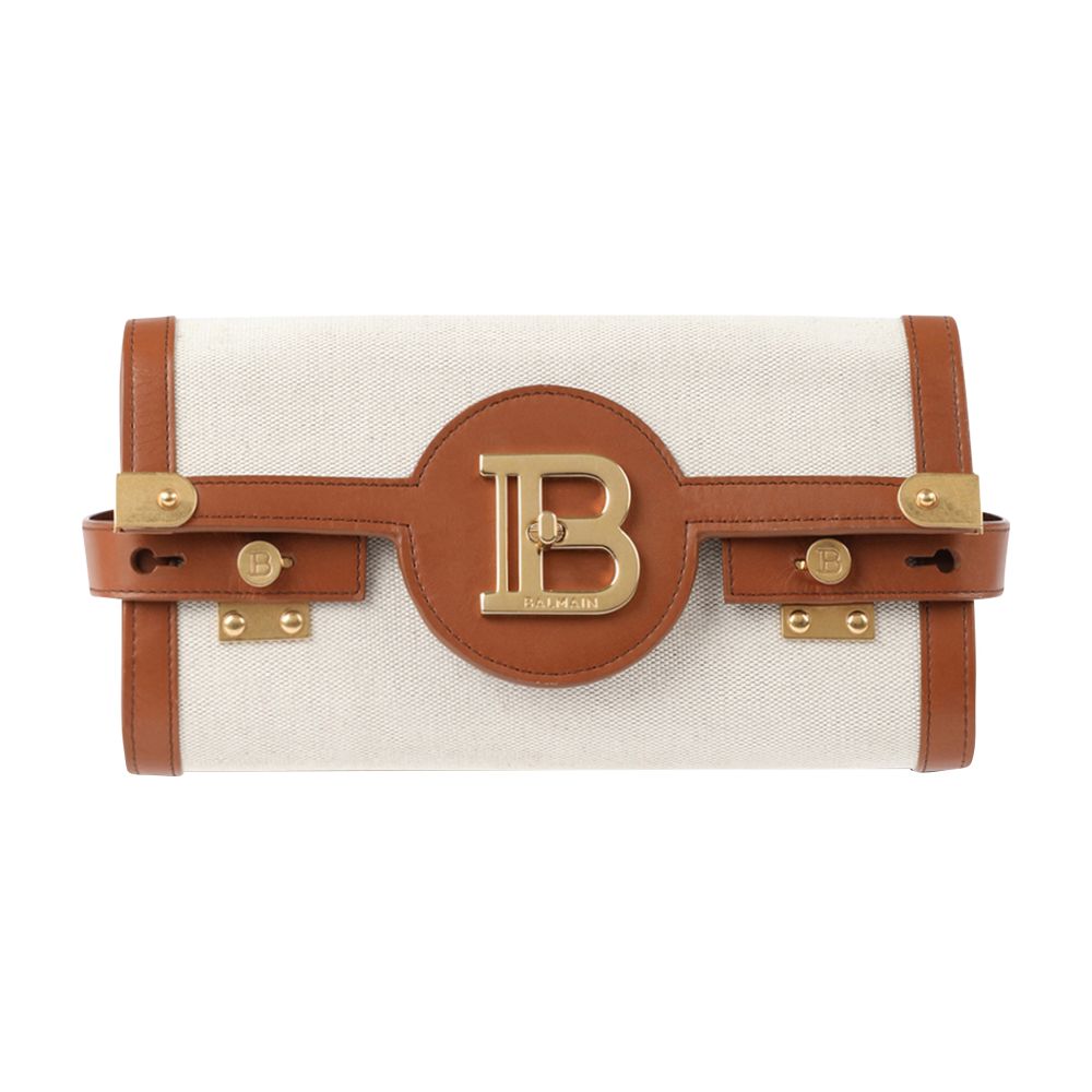 Balmain Canvas B-Buzz 23 clutch