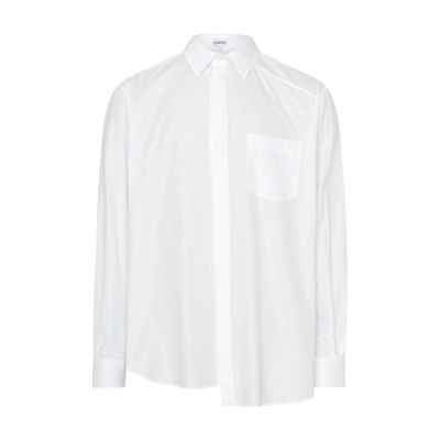 Loewe Asymmetric cotton shirt