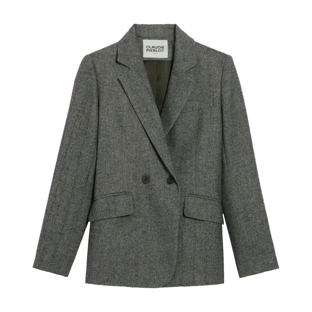  Two-tone suit jacket