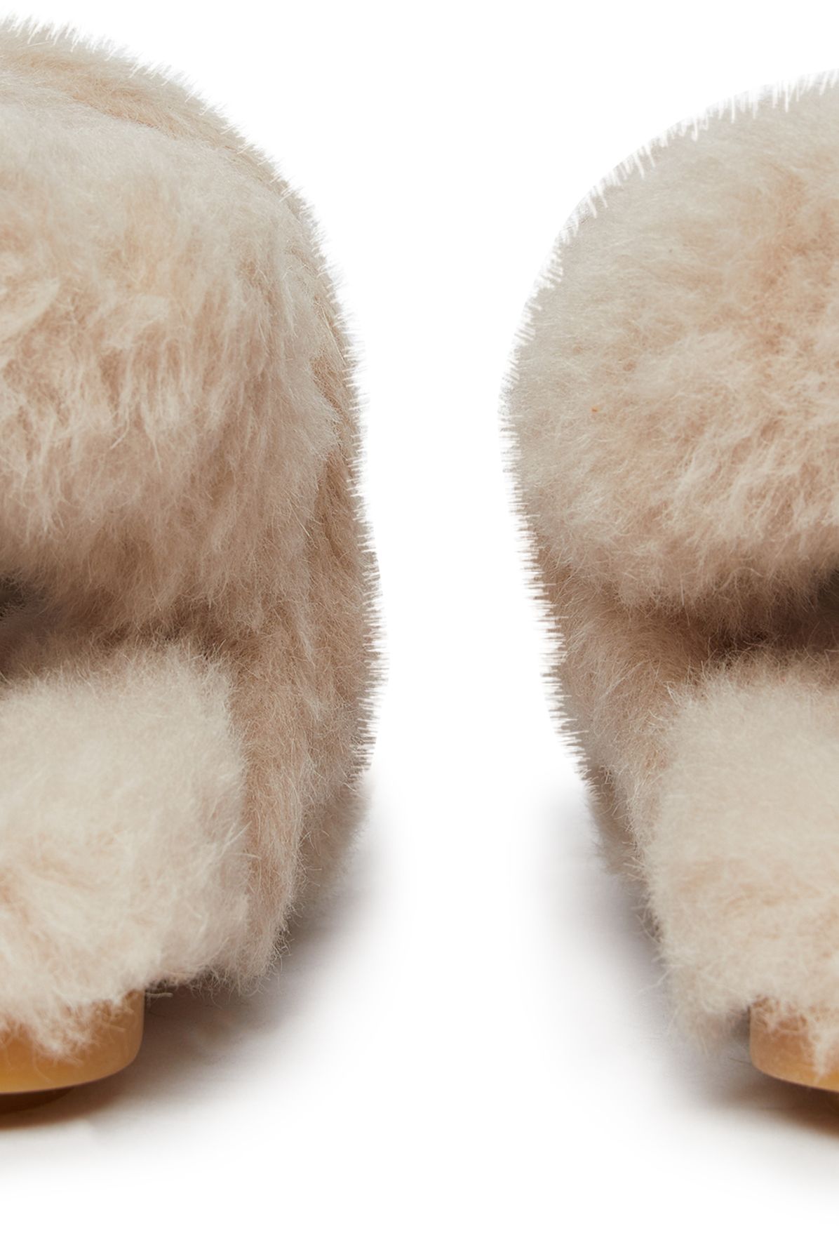 Max Mara Sandyc fur sandals