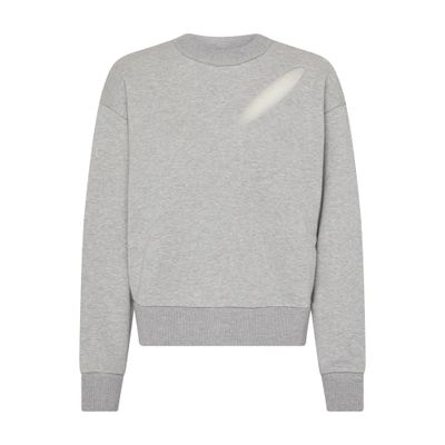 Alexander McQueen Cut out sweatshirt