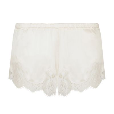 Dolce & Gabbana Shorts in satin with lace