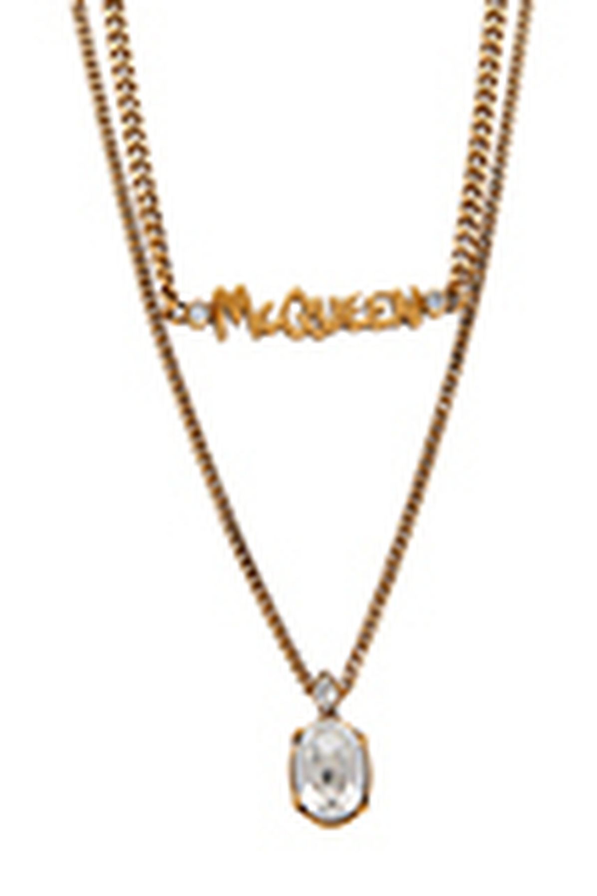 Alexander McQueen Graffiti necklace