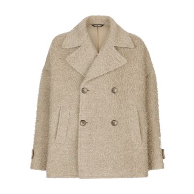 Dolce & Gabbana Wool and cotton pea coat