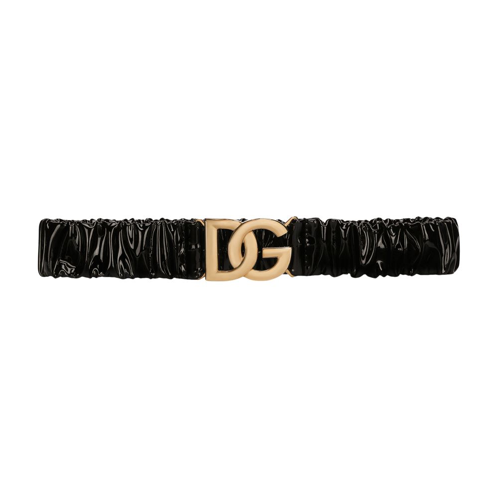 Dolce & Gabbana Elasticated leather belt