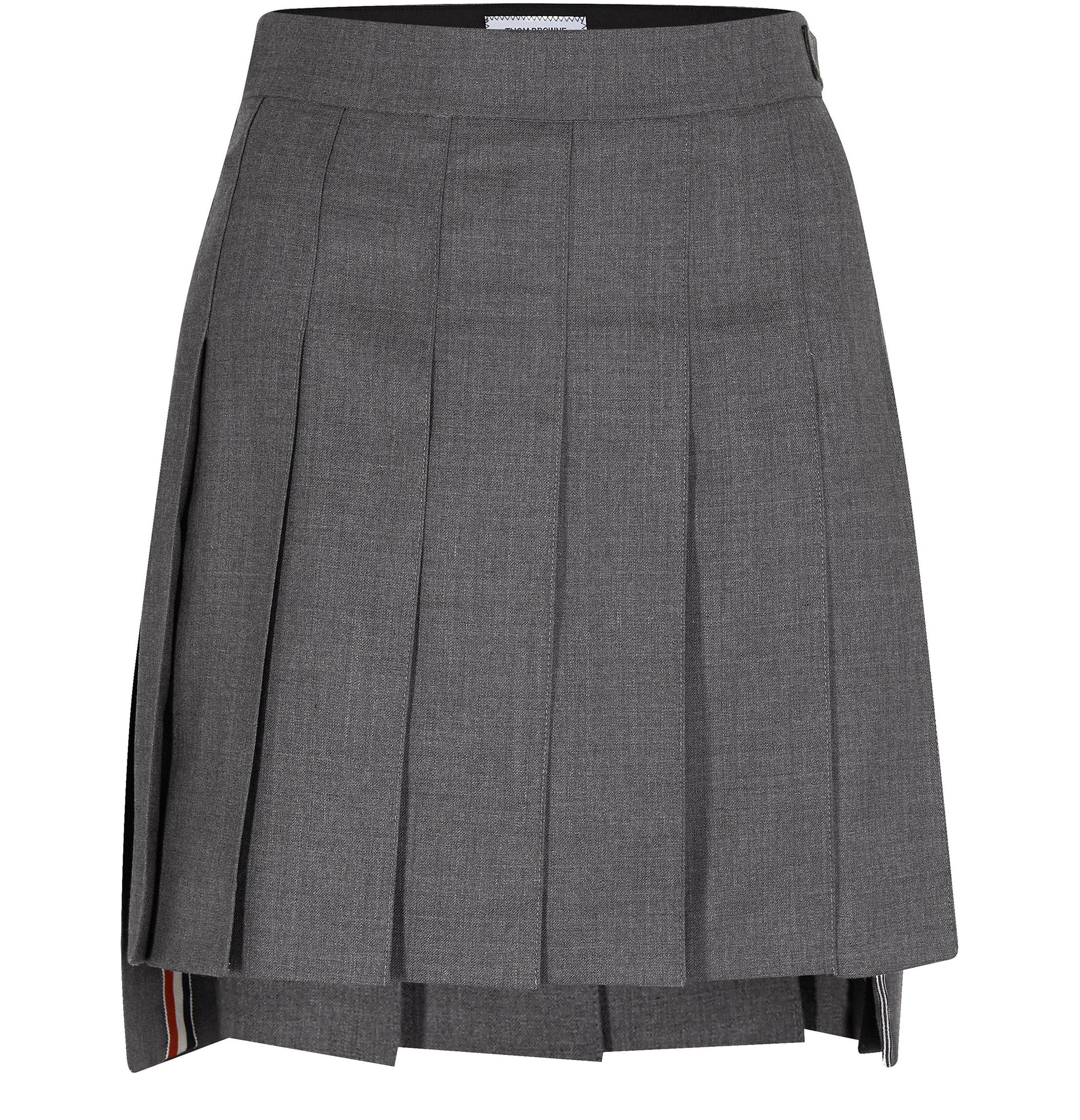 Thom Browne Pleated mini skirt