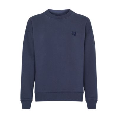 Maison Kitsuné Bold fox head patch comfort sweatshirt