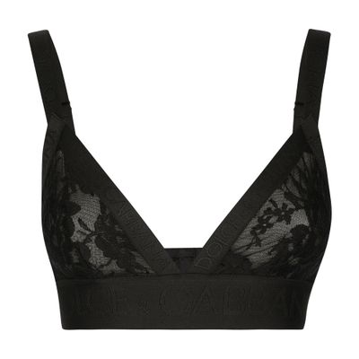 Dolce & Gabbana Lace triangle bra