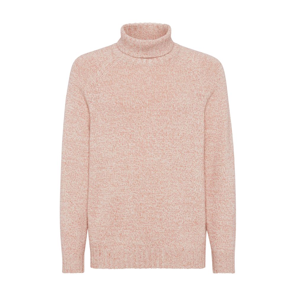 Brunello Cucinelli Mouliné turtleneck sweater