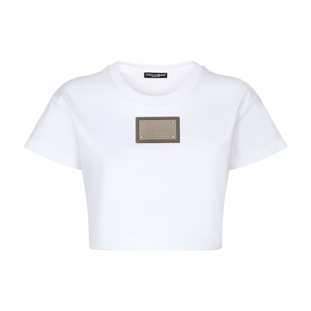 Dolce & Gabbana KIM DOLCE & GABBANA Cropped T-shirt