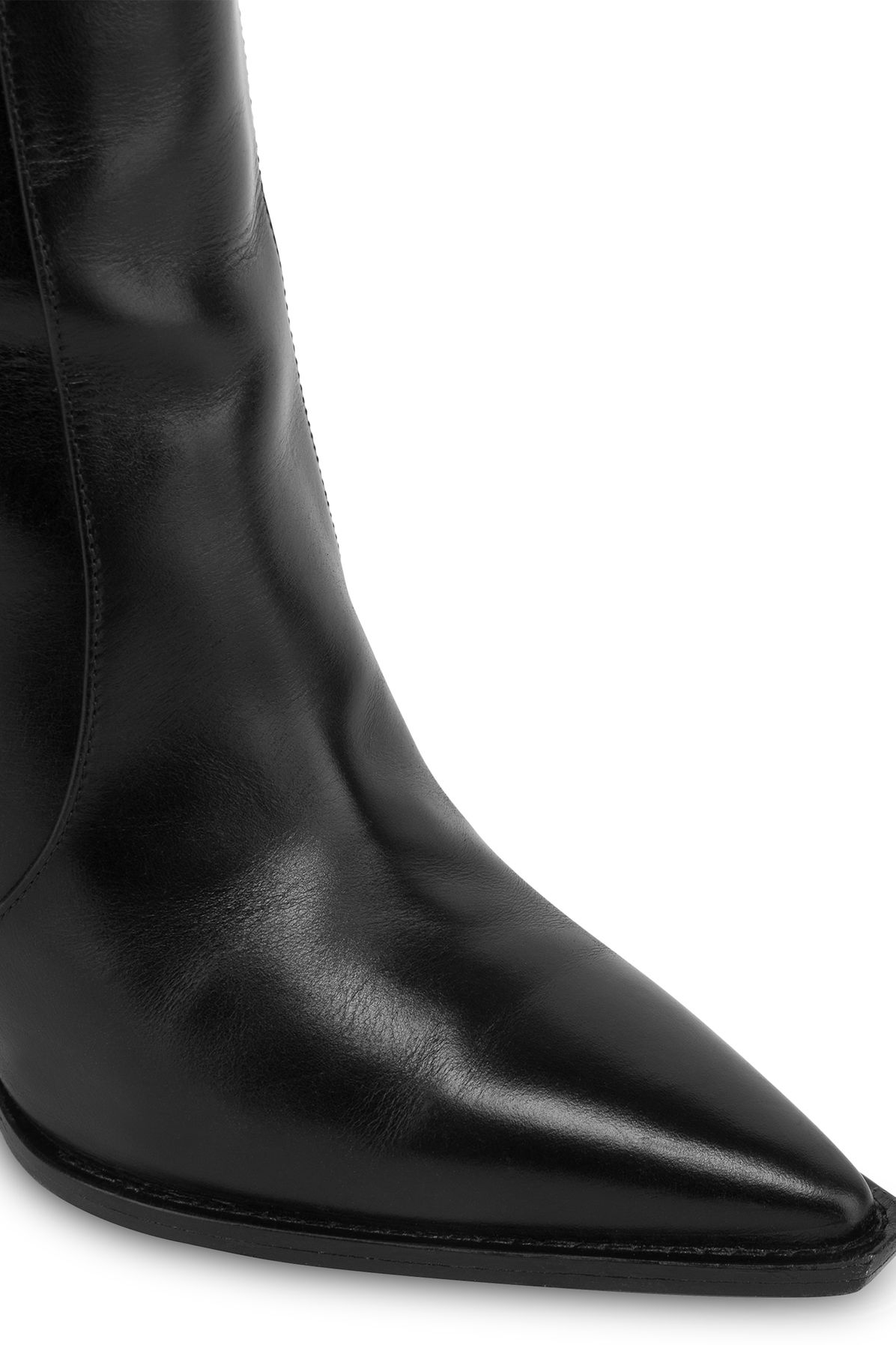 Alberta Ferretti Walking calf leather ankle boots