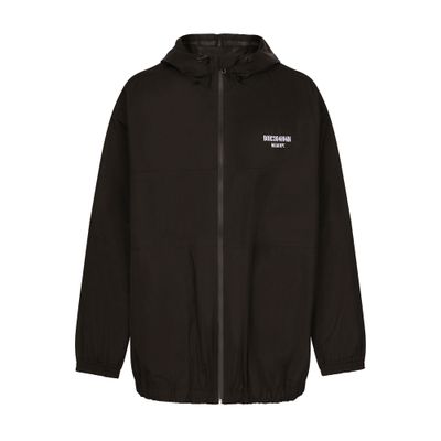 Dolce & Gabbana Hooded nylon jacket VIB3 patch