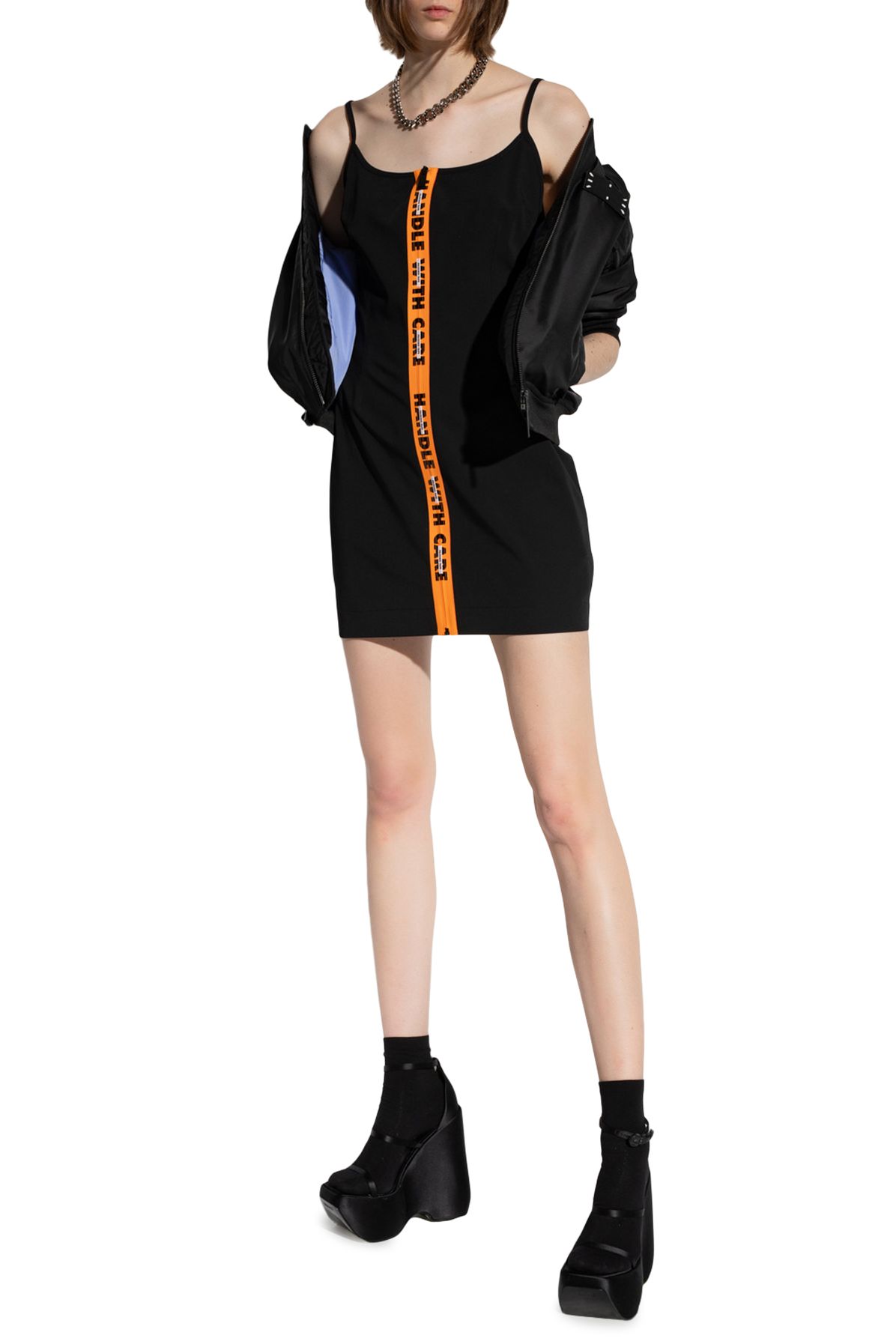 HERON PRESTON Slip dress