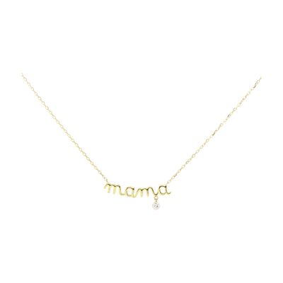 Persée Necklace Mama diamond