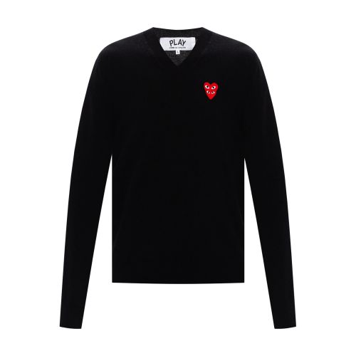 Comme Des Garçons Play Sweater with logo