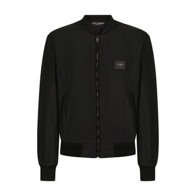 Dolce & Gabbana Nylon jacket with branded tag