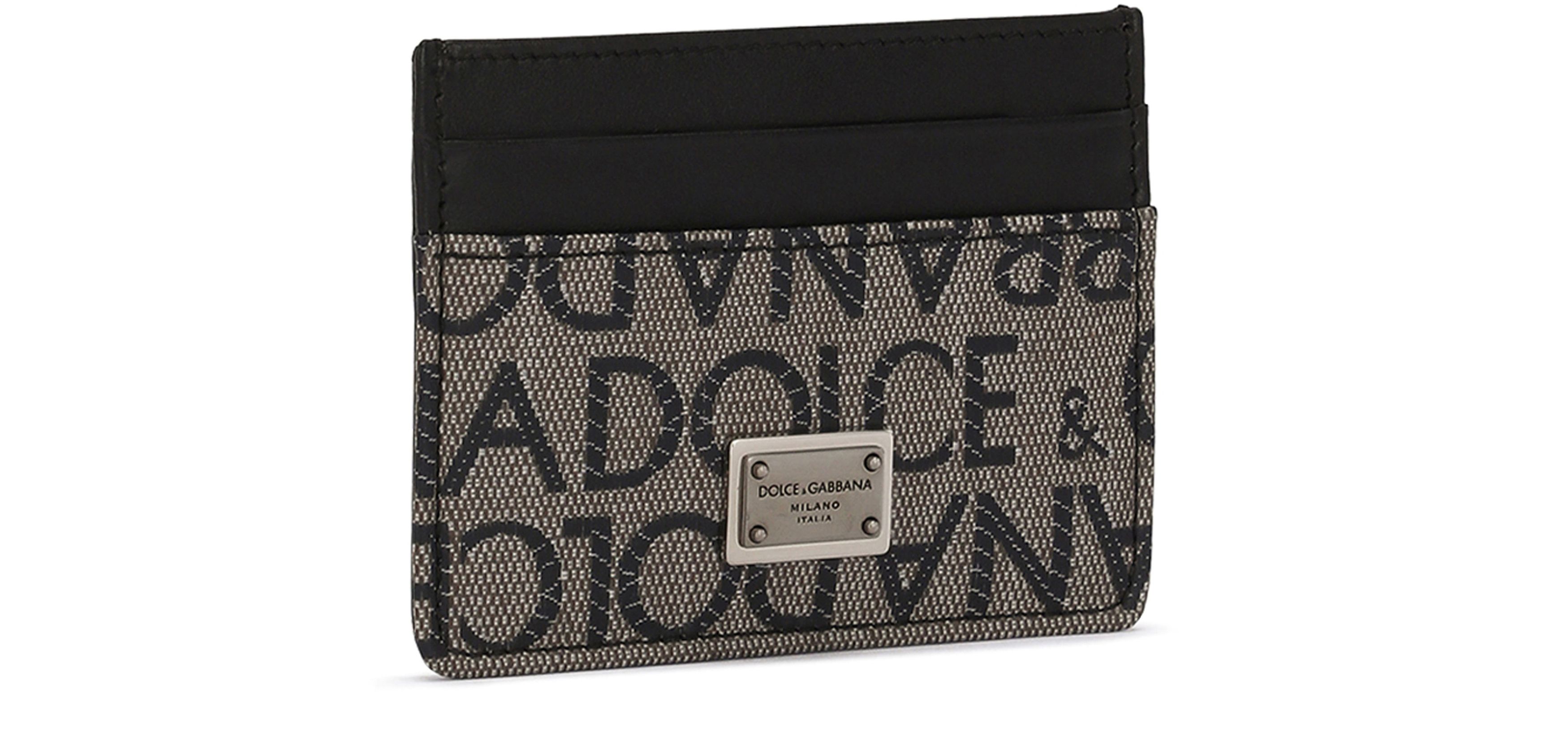 Dolce & Gabbana Jacquard card holder