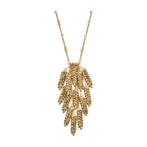  Wheat Long Necklace