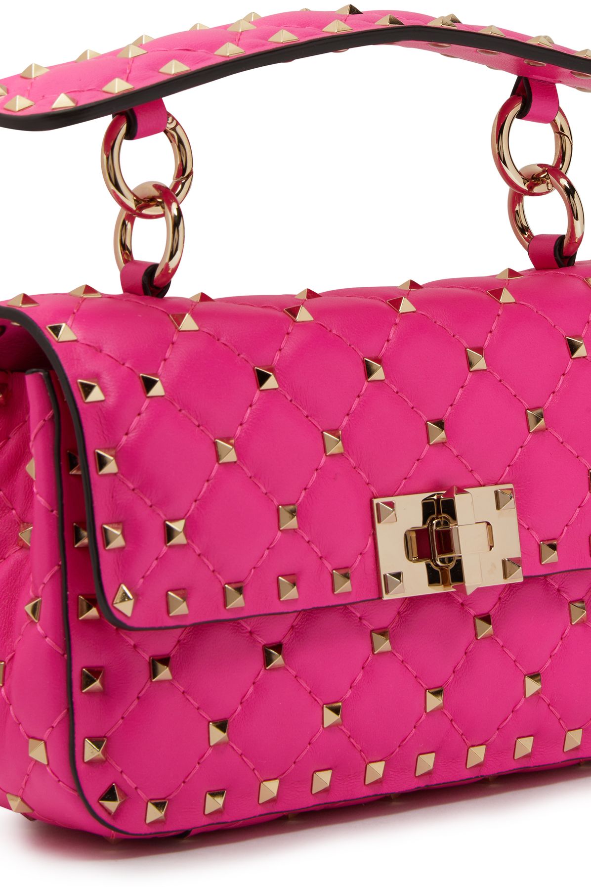 VALENTINO GARAVANI  Small Rockstud Spike chain bag