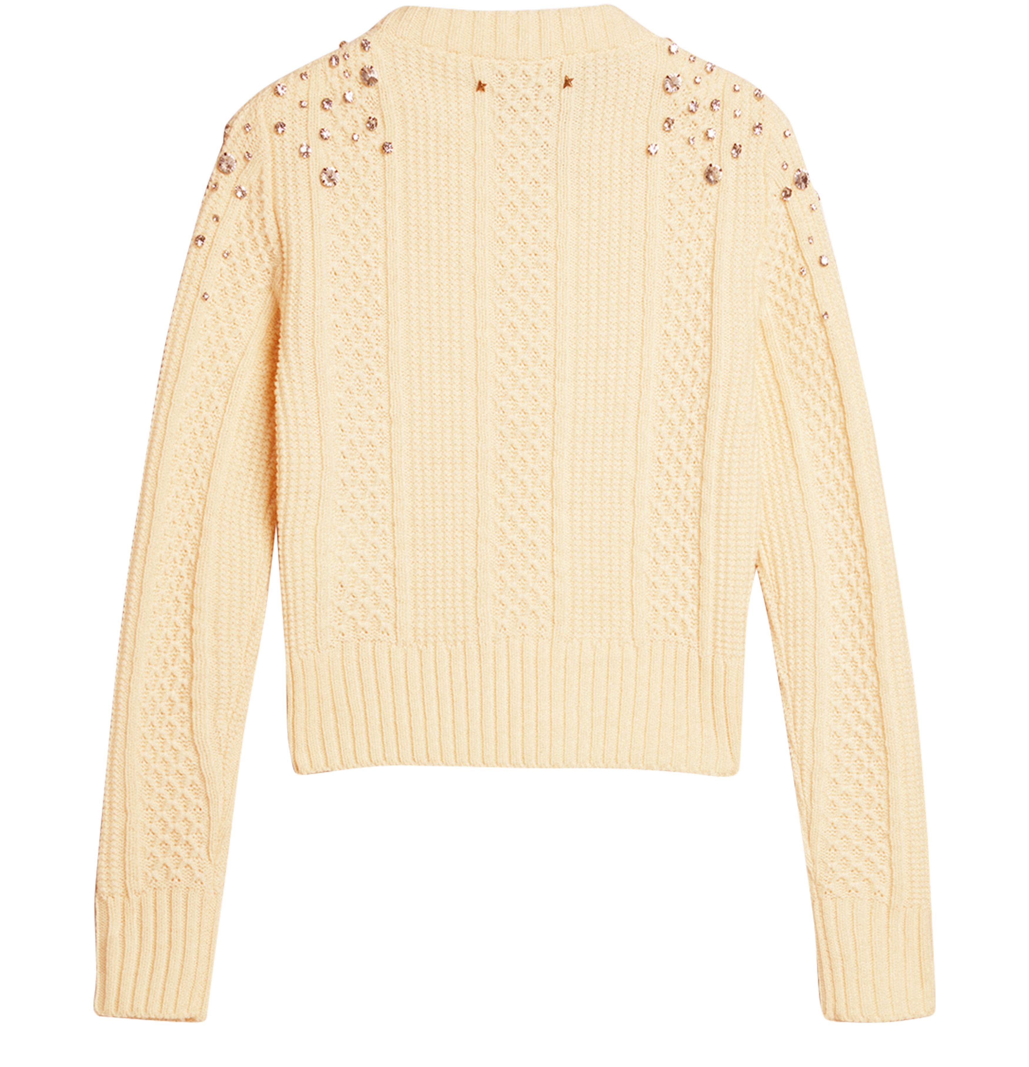 Golden Goose Cropped crewneck sweater