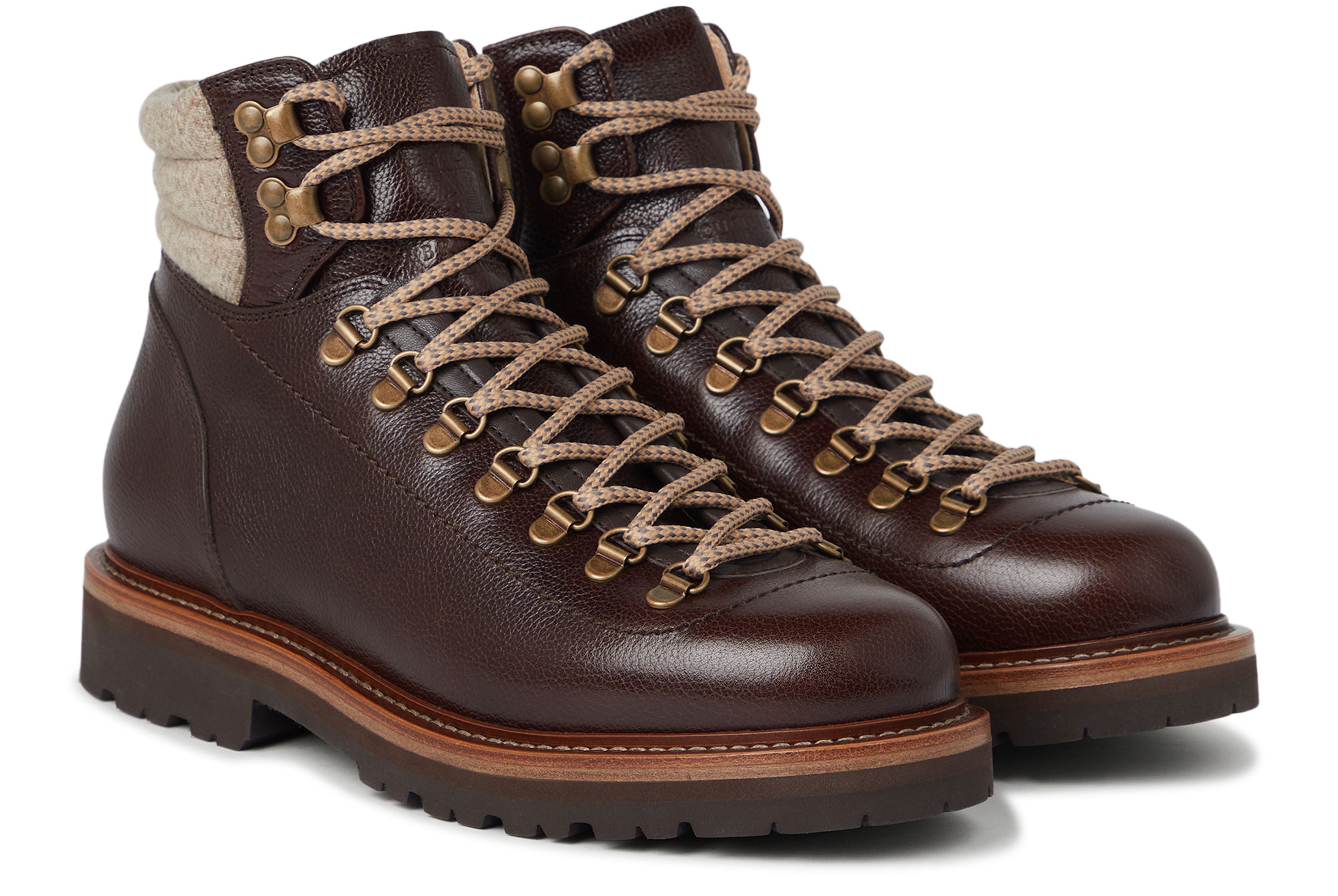 Brunello Cucinelli Calfskin Mountain Boot