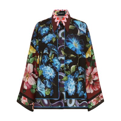 Dolce & Gabbana Oversize silk shirt