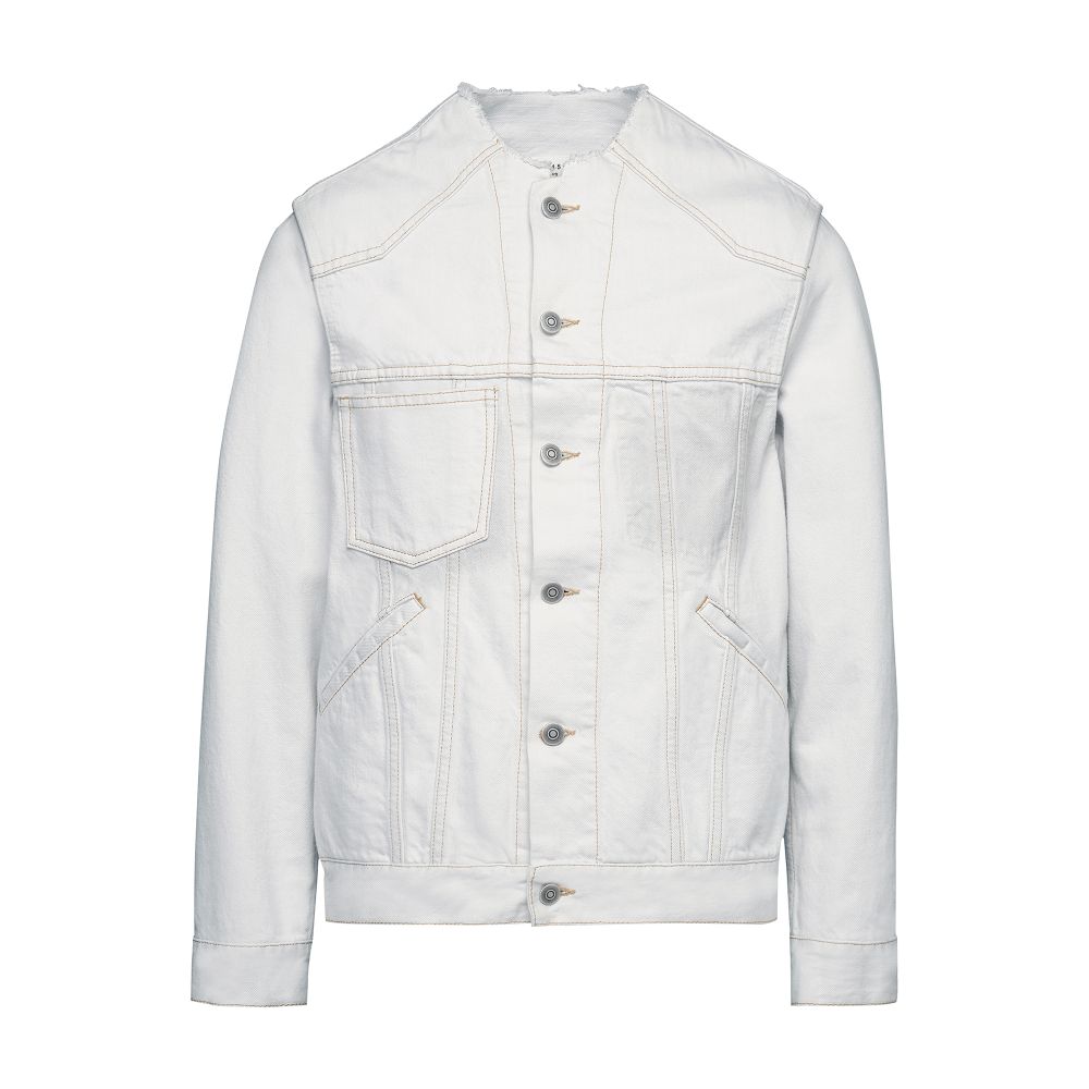 Maison Margiela Chalk selvedge denim jacket