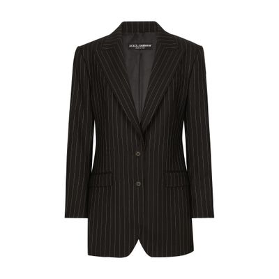 Dolce & Gabbana Single breasted wool jacket