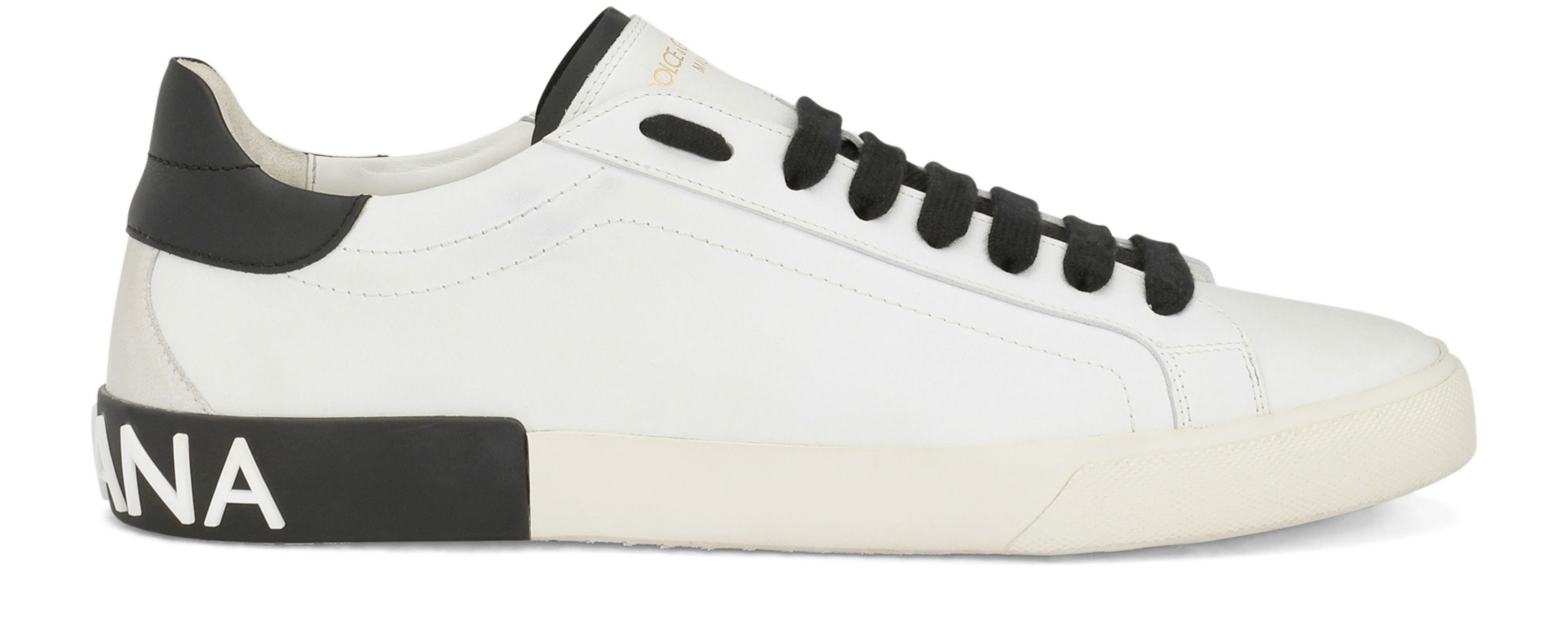 Dolce & Gabbana Portofino vintage calfskin sneakers