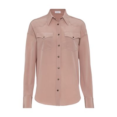 Brunello Cucinelli Shirt with Monile