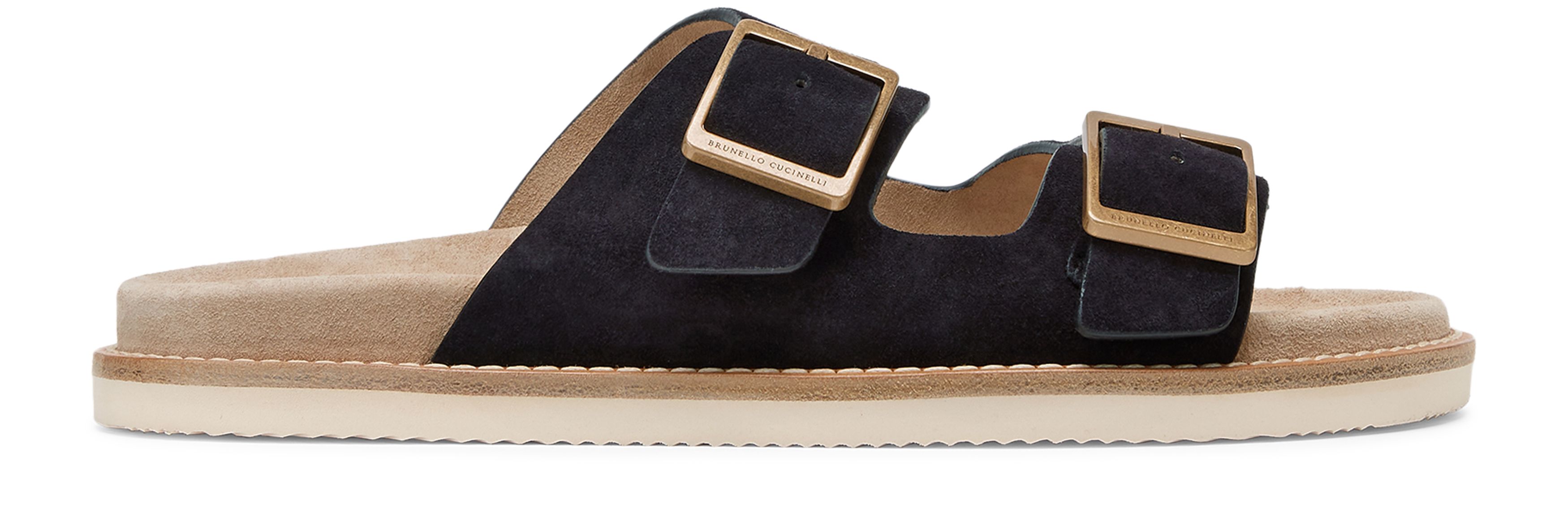 Brunello Cucinelli Urban suede mules