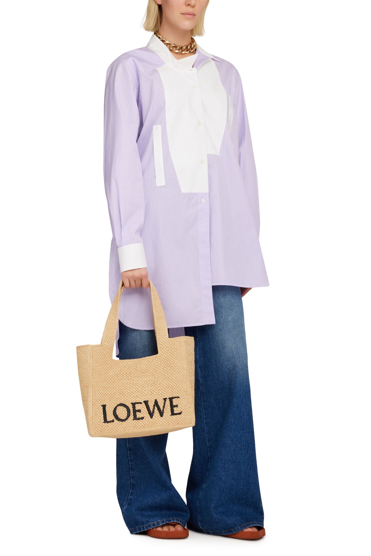 Loewe Medium tote bag with logo