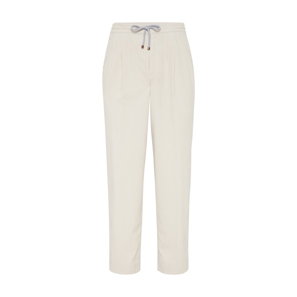 Brunello Cucinelli Leisure fit trousers with drawstring