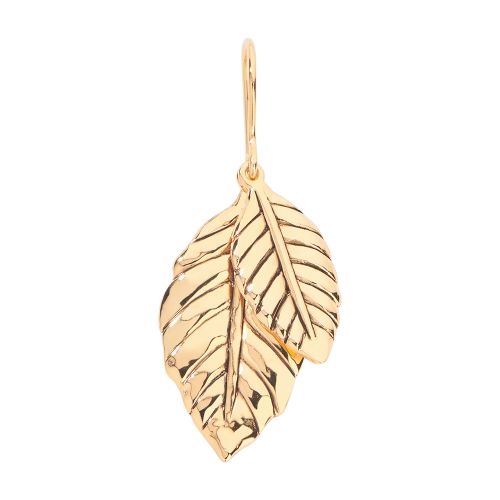  Rosalinde rose leaf earrings