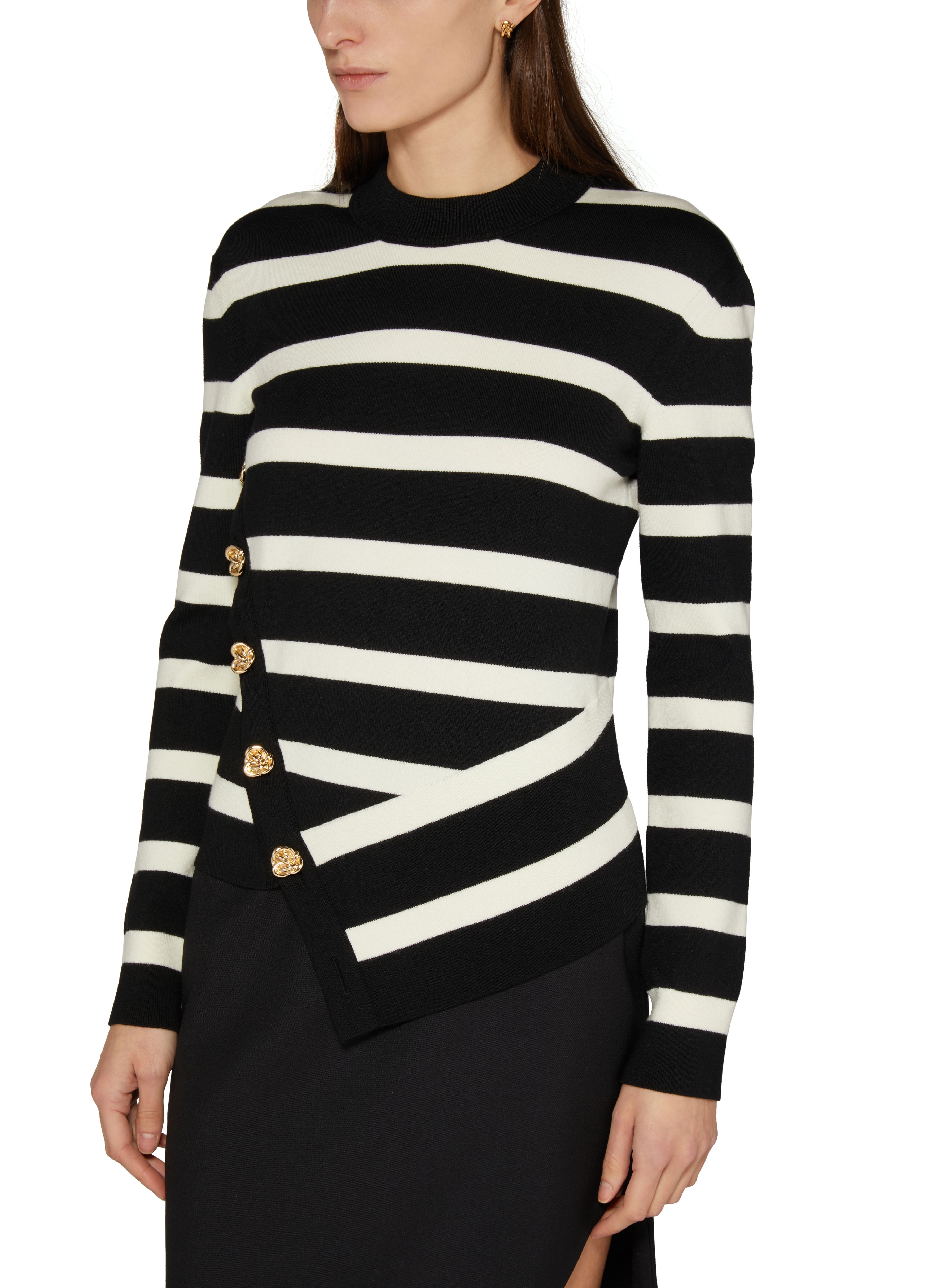 Alexander McQueen Long-sleeve round neck sweater