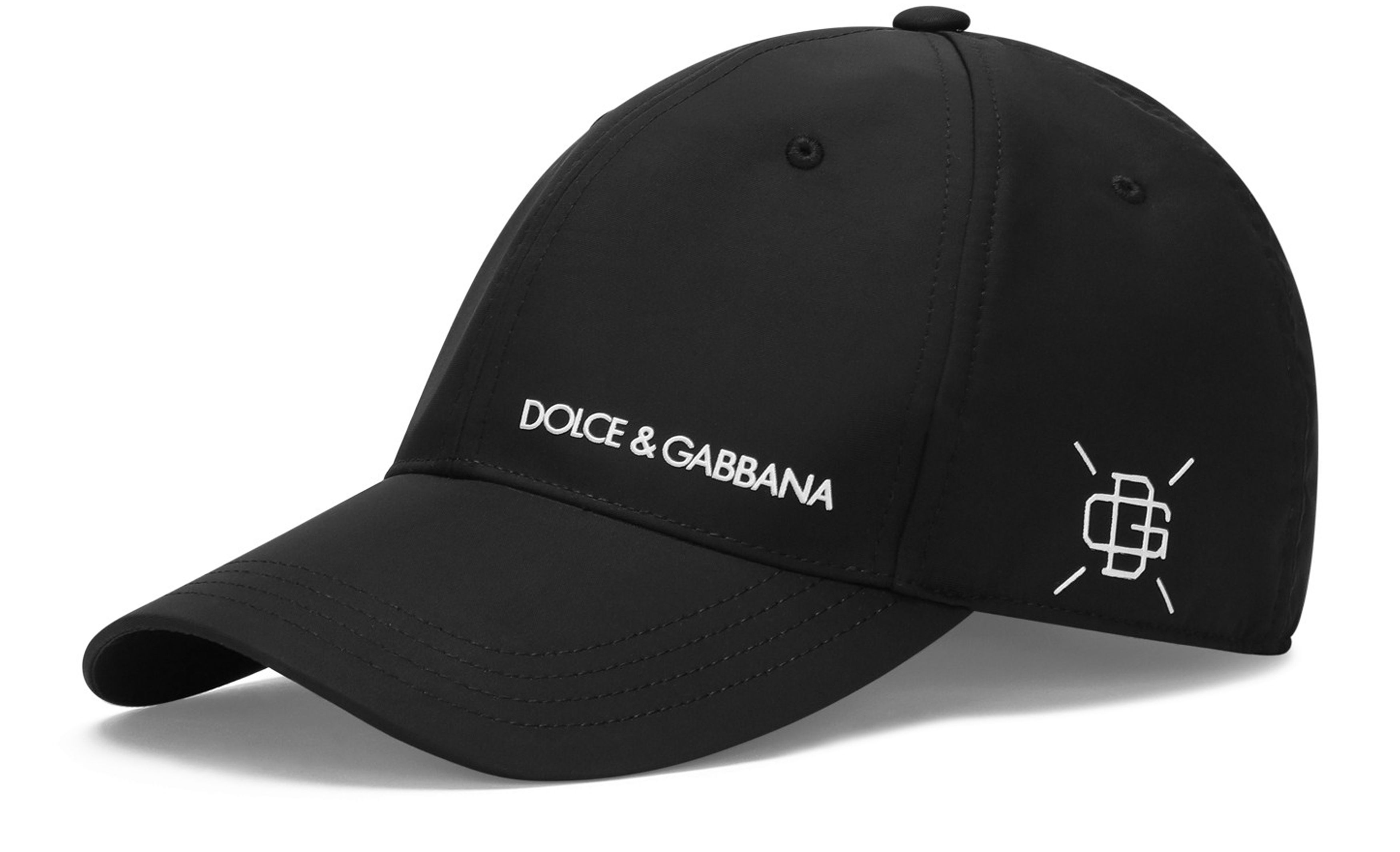 Dolce & Gabbana Cotton baseball cap with DG logo