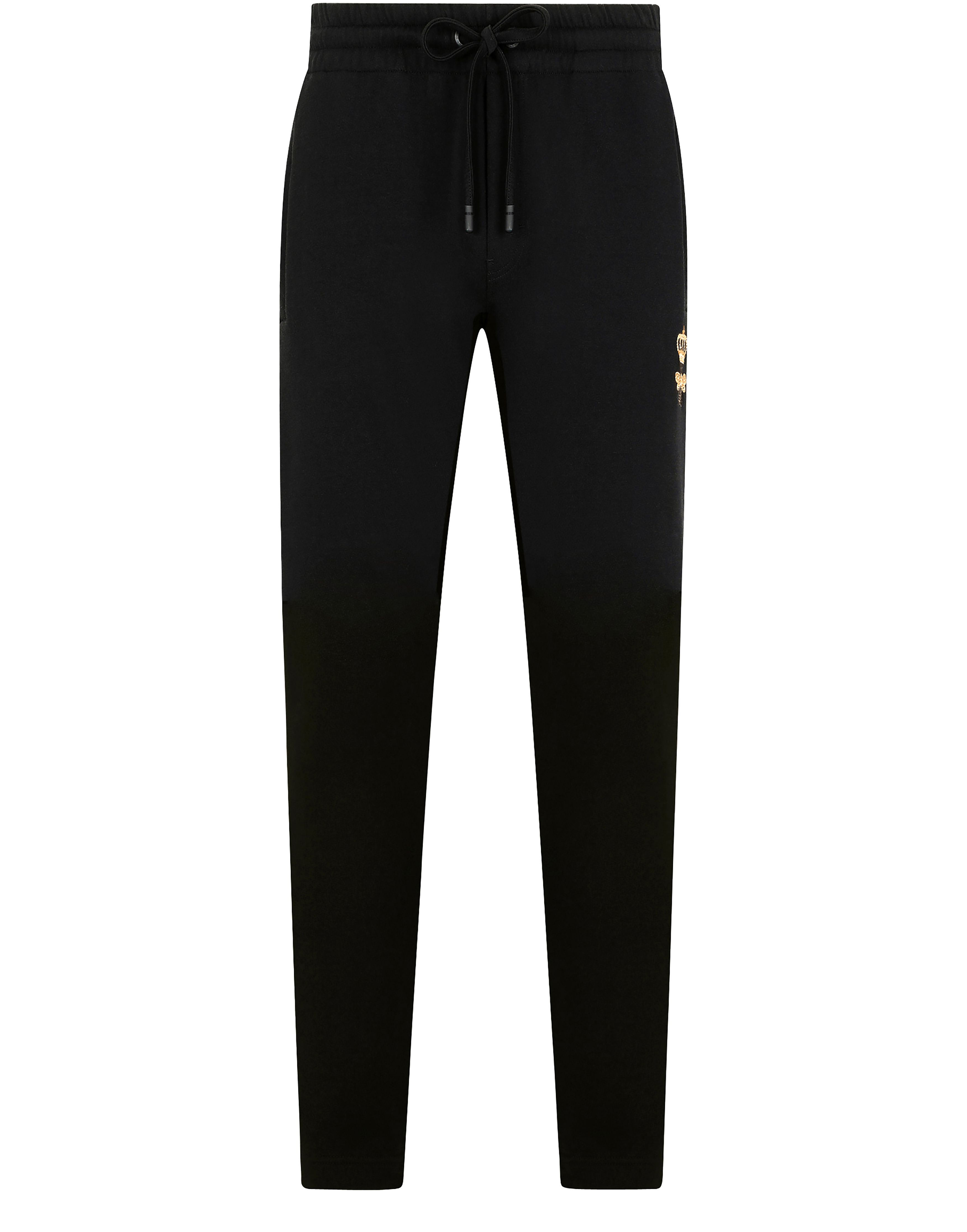 Dolce & Gabbana Jersey jogging pants with embroidery