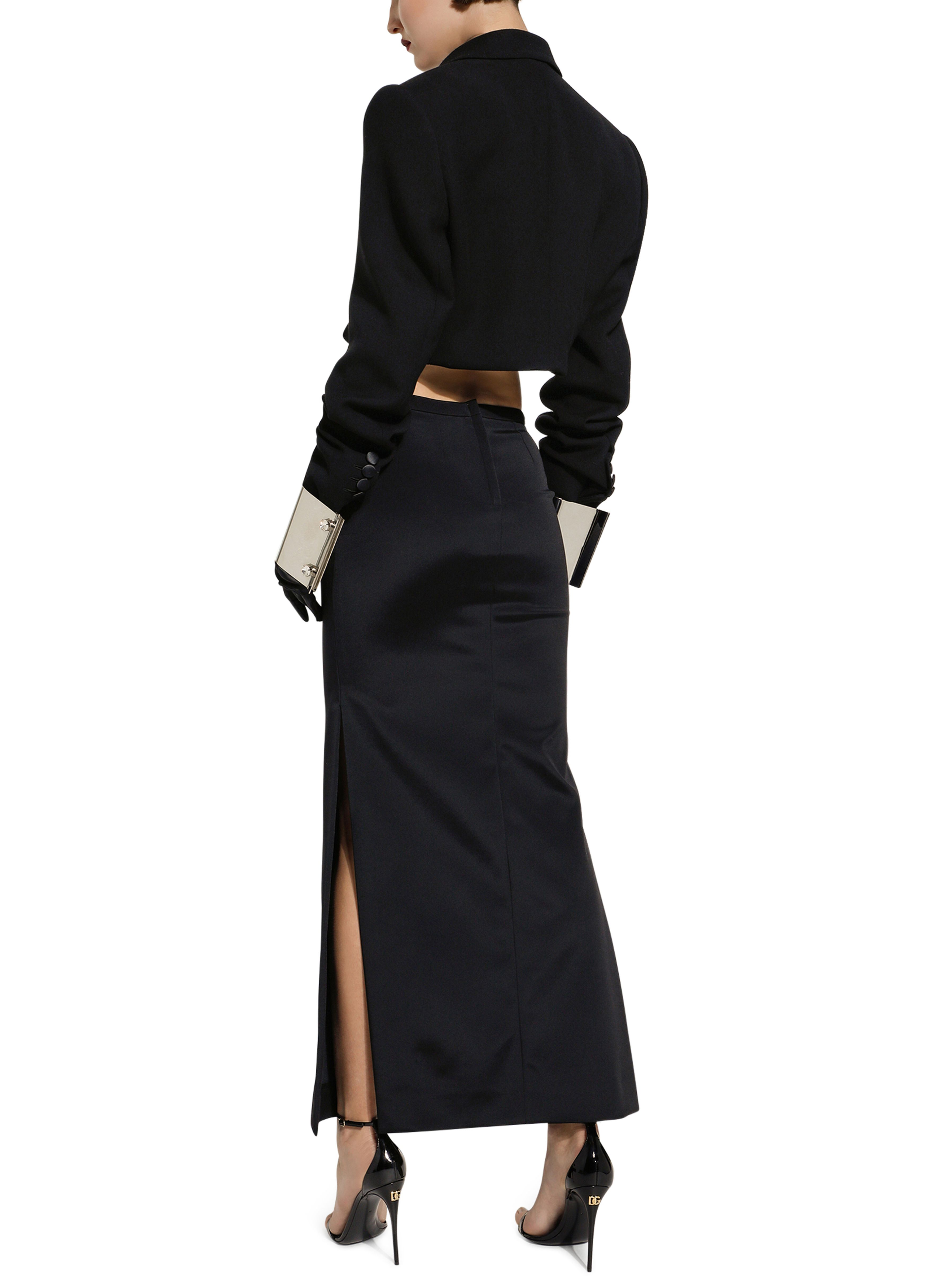 Dolce & Gabbana Cady long skirt with slits