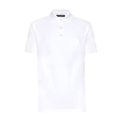 Dolce & Gabbana Polo-shirt with DG logo embroidery