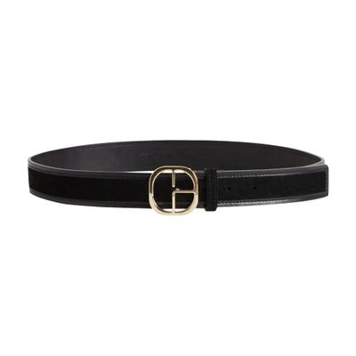  Suede leather belt