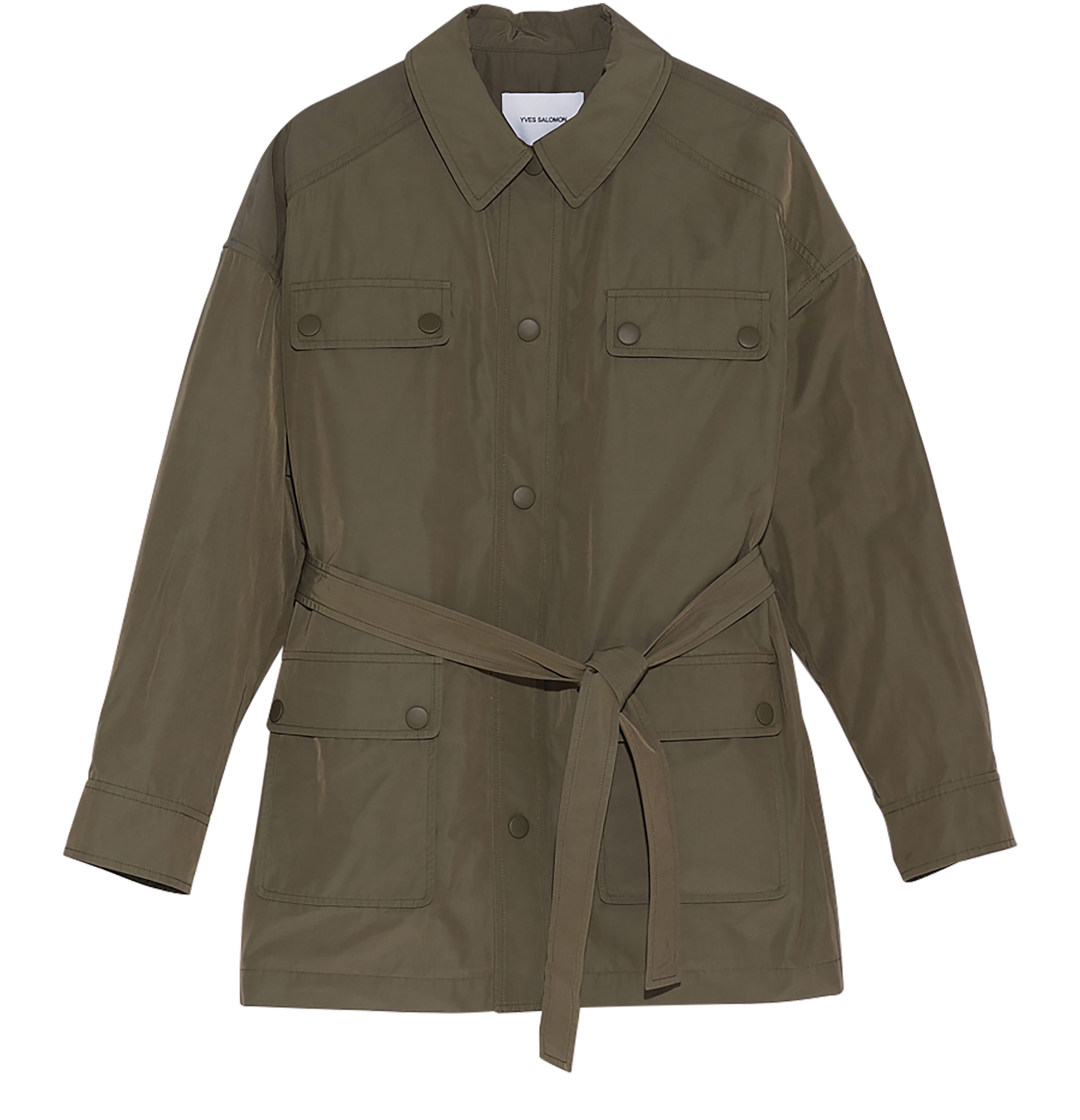 Yves Salomon Technical fabric safari jacket