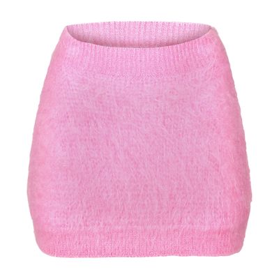 Nina Ricci Mini mohair skirt