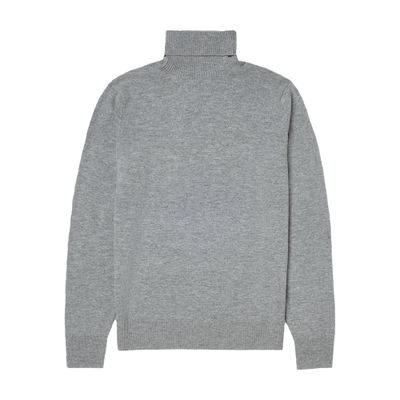  Wool and cashmere roll neck sweater