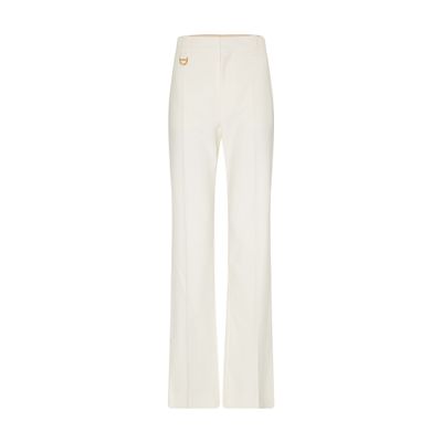 Chloé Brushed cotton suit pants