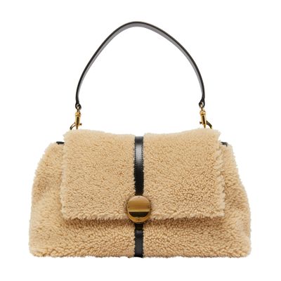 Chloé Penelope shearling soft shoulder bag