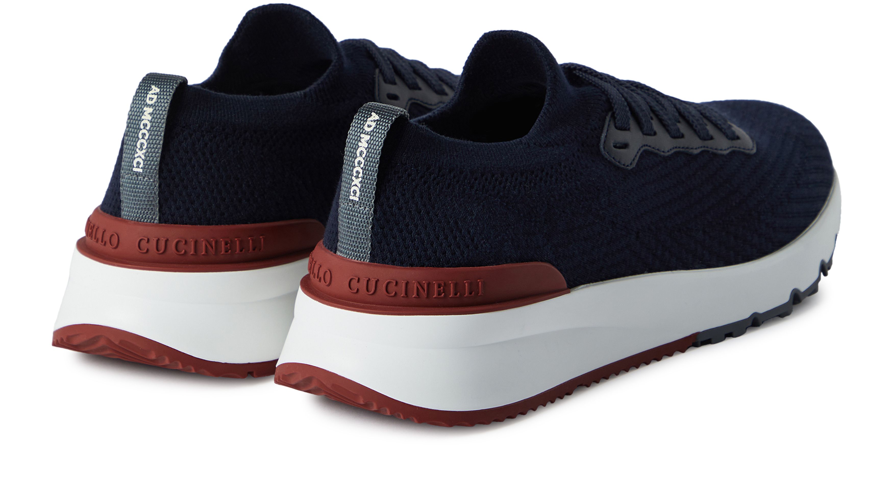 Brunello Cucinelli Knit running shoes