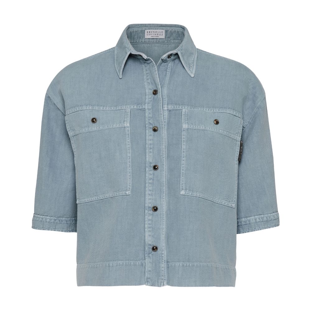 Brunello Cucinelli Shirt with Monile