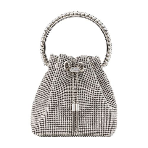 Jimmy Choo Satin Bon Bon bag with crystals 