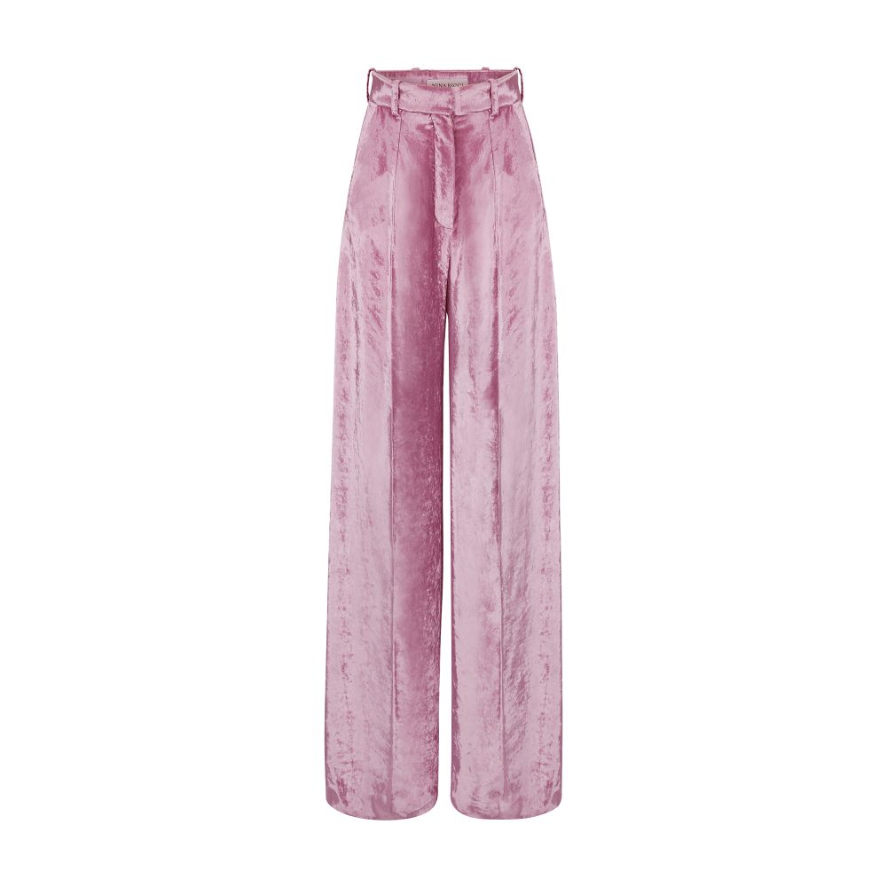 Nina Ricci Velvet palazzo pants