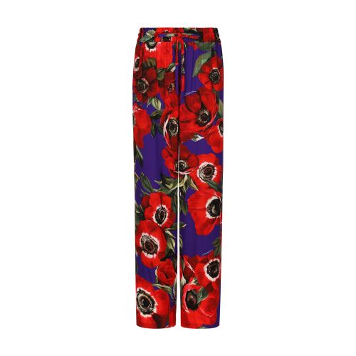 Dolce & Gabbana Flared charmeuse pants